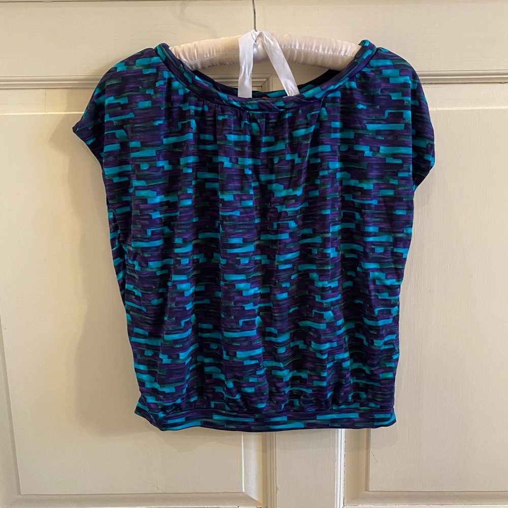 Lavia dolman sleeve blouson top
